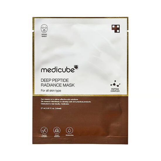 Medicube Deep Peptide Radiance Mask peptīdu auduma sejas 20 g